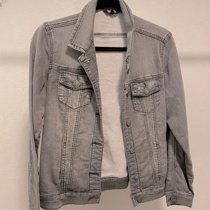Black/Grey Jean Jacket